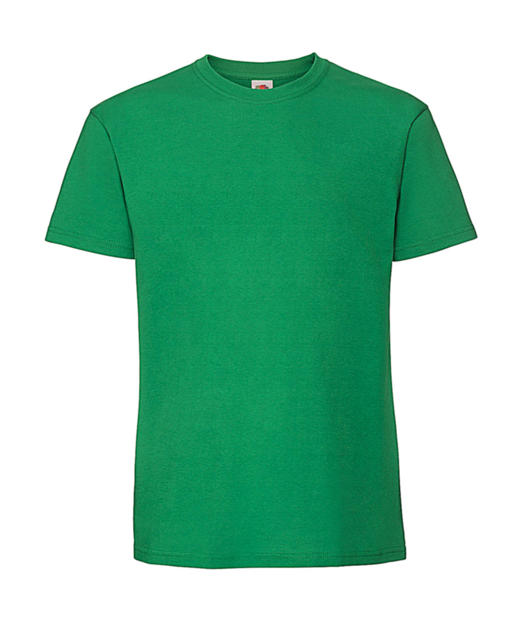 Tričko z prstencovej bavlny Iconic 195 Premium - kelly green