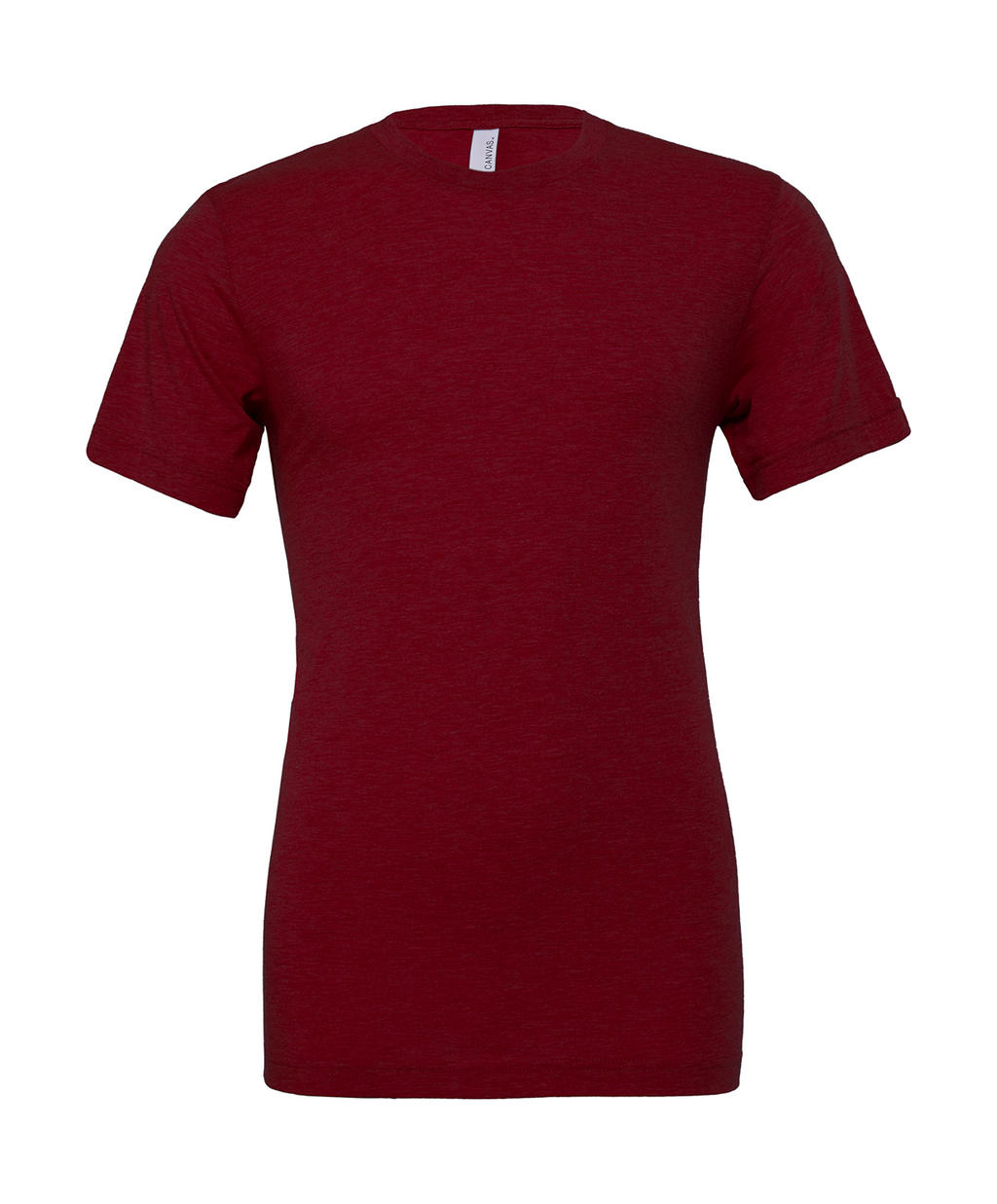 Unisex tričko Triblend - cardinal triblend