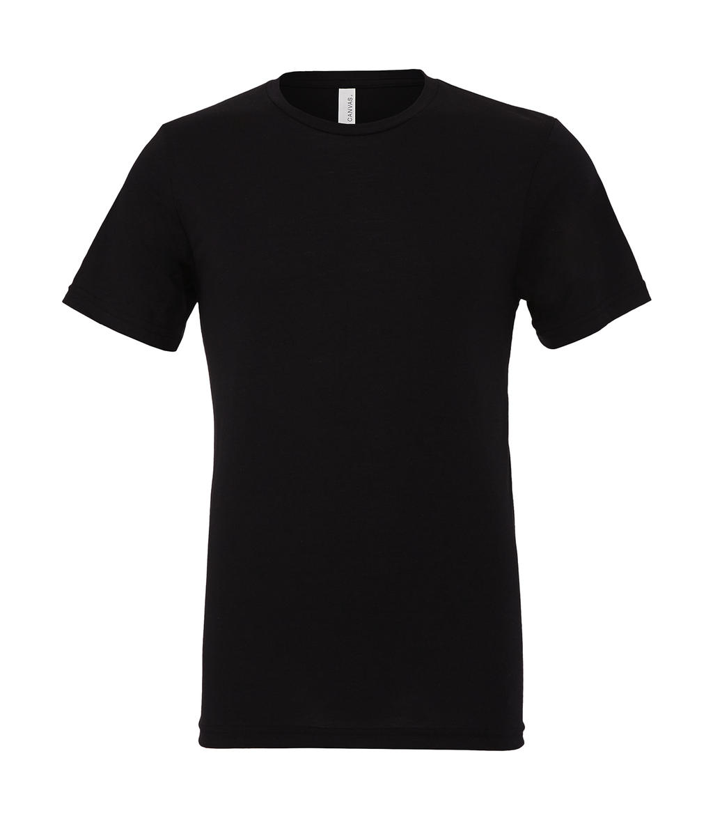 Unisex tričko Triblend - solid black triblend