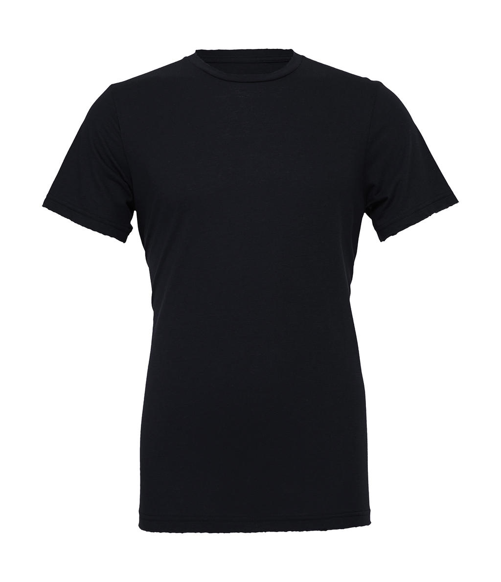 Unisex tričko Triblend - solid navy triblend