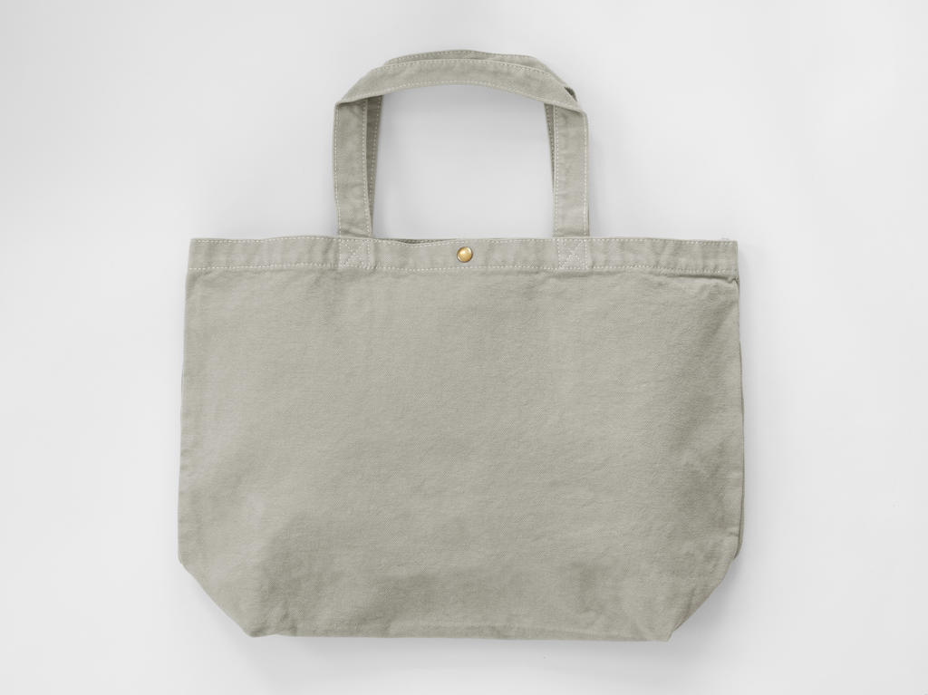 Veľká plátená nákupná tašku - neutral grey