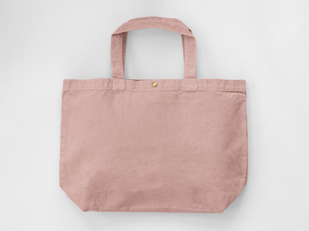 Veľká plátená nákupná tašku - primrose pink