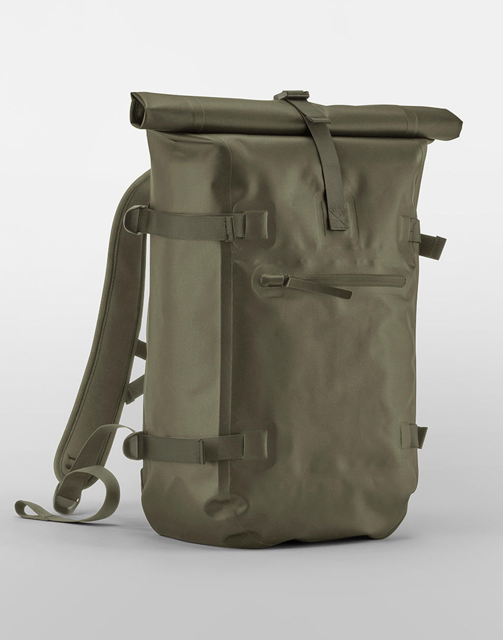 Vodeodolný ruksak Roll-Top - covert green