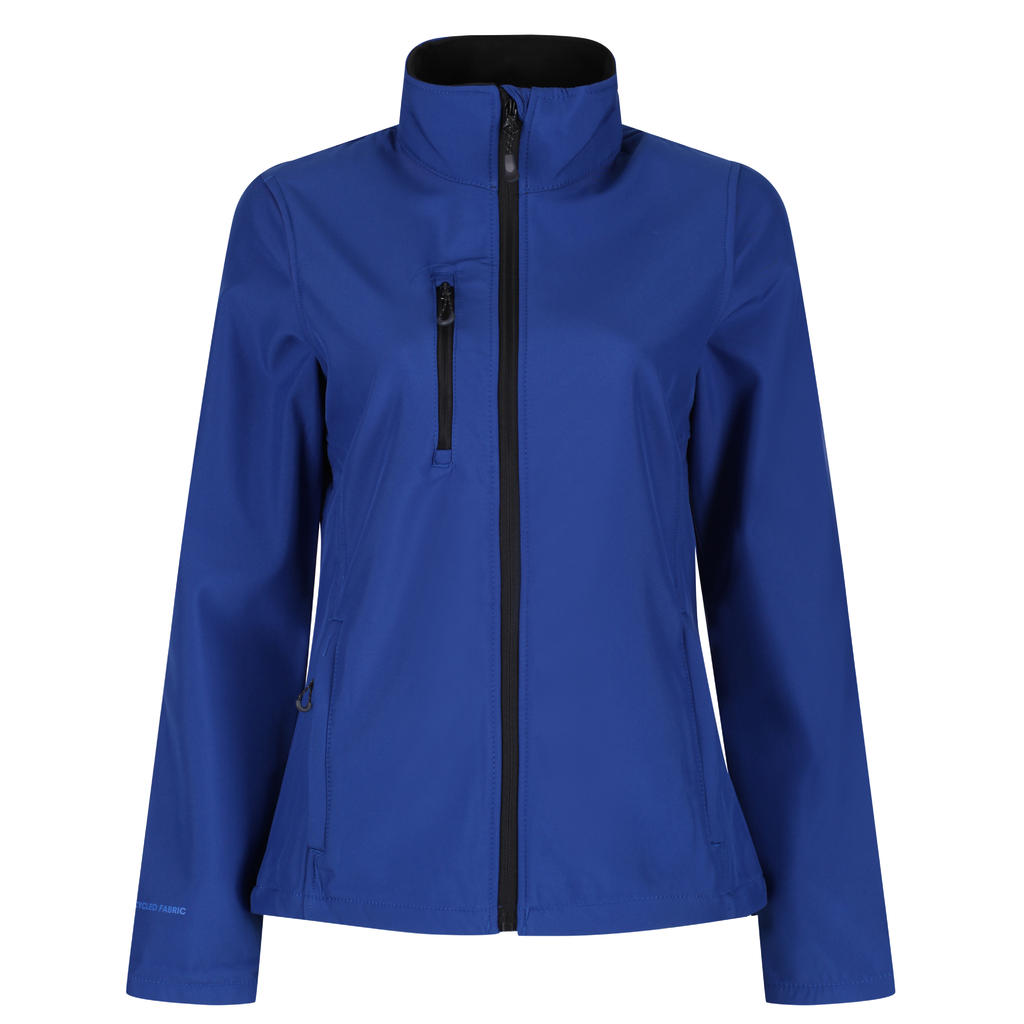 Women's Honestly Made Recycled Softshell Jacket - new royal